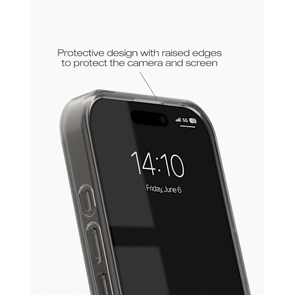 Clear Case MagSafe iPhone 16 Plus Tortoise