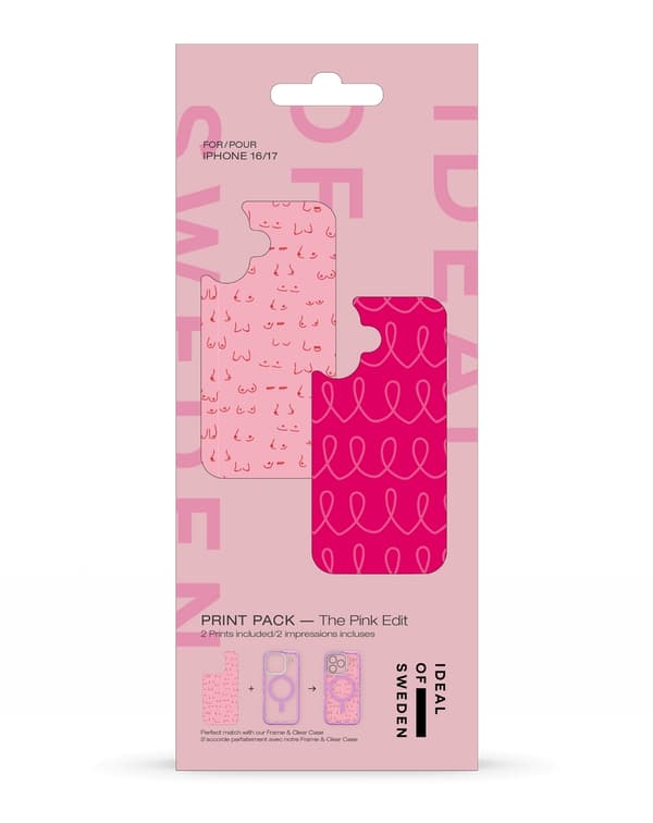 Print Pack iPhone 16 / 17 The Pink Edit Pink