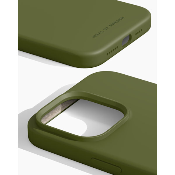 Silicone Case MagSafe iPhone 14 Pro Max Khaki Green