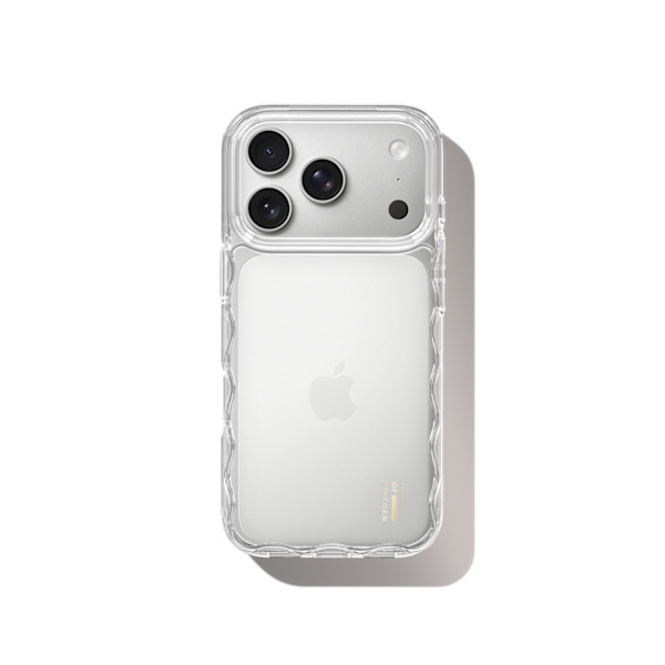 Wavy Case iPhone 17 Pro Clear Transparent