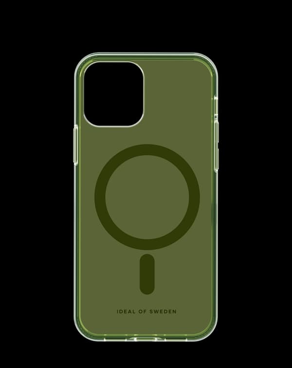 Clear Case MagSafe iPhone 12 / 12 Pro Khaki Green