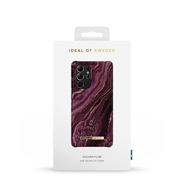 Printed Case Galaxy S21 Ultra Golden Plum