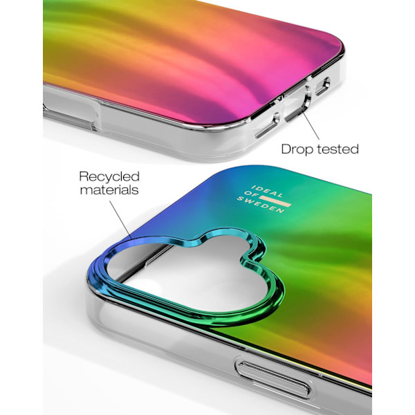 Mirror Case iPhone 16 Rainbow