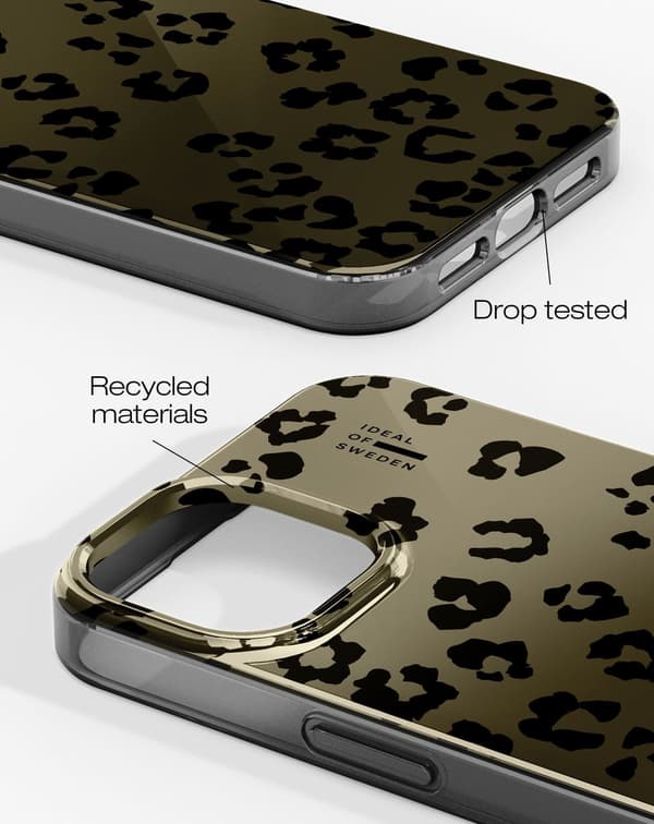 Mirror Case iPhone 13 / 14 / 15 / 16e / 17e Leo Ombre