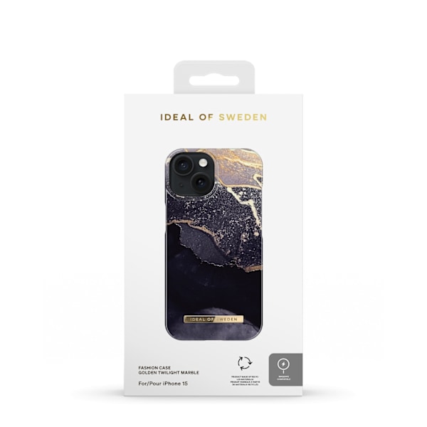 Printed Case MagSafe iPhone 15 Golden Twilight