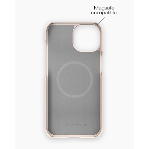 Printed Case MagSafe iPhone 15 Rose Pearl Marble Rosa