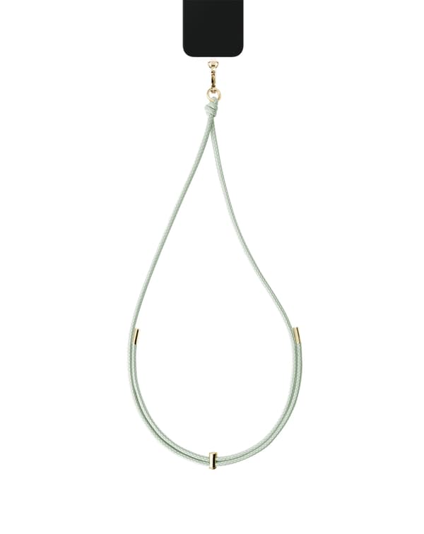 Cord Phone Strap Sage Green