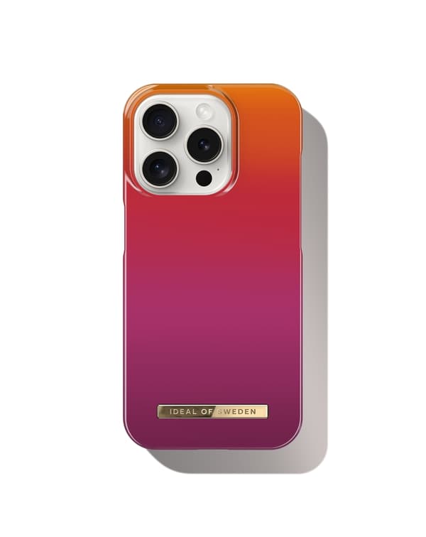Printed Case MagSafe iPhone 15 Pro Vibrant Ombre multifärg