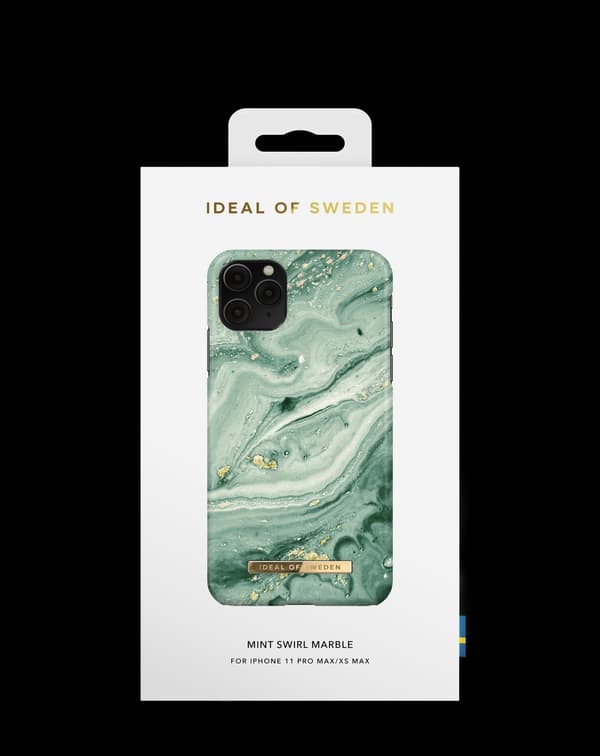 Printed Case iPhone 11 Pro Max / XS Max Mint Swirl Marble Green
