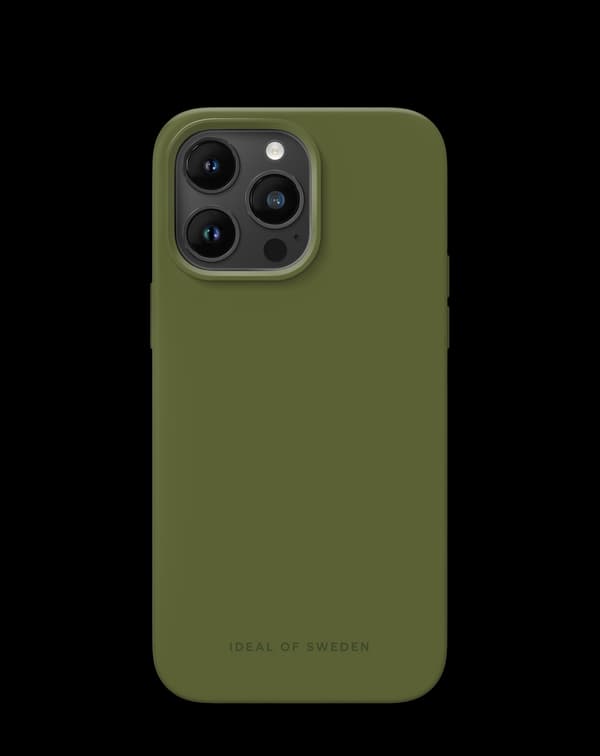 Silicone Case MagSafe iPhone 14 Pro Max Khaki Green