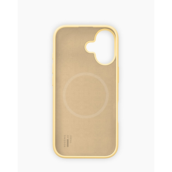 Silicone Case MagSafe iPhone 17 Soft Lemon Yellow