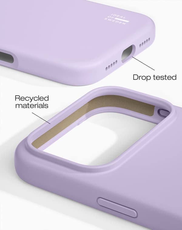 Silicone Case iPhone 17 Pro Lavender Milk