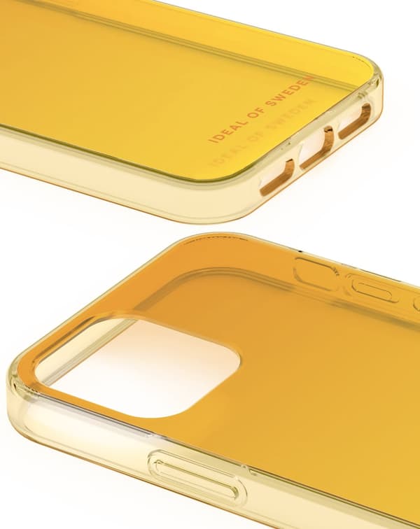 Clear Case iPhone 12 / 12 Pro Orange Spritz Orange