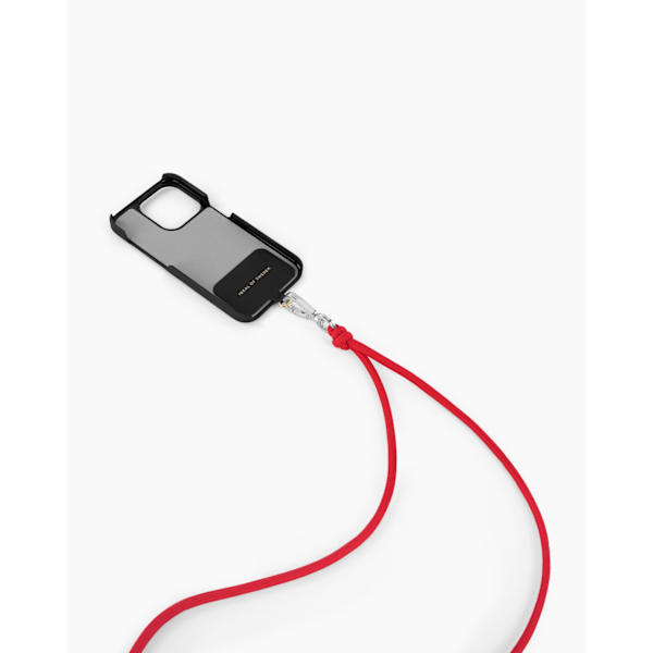 Cord Phone Strap Radiant Red