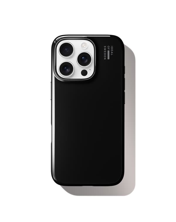 Slim Case MagSafe iPhone 16 Pro Glossy Black Black
