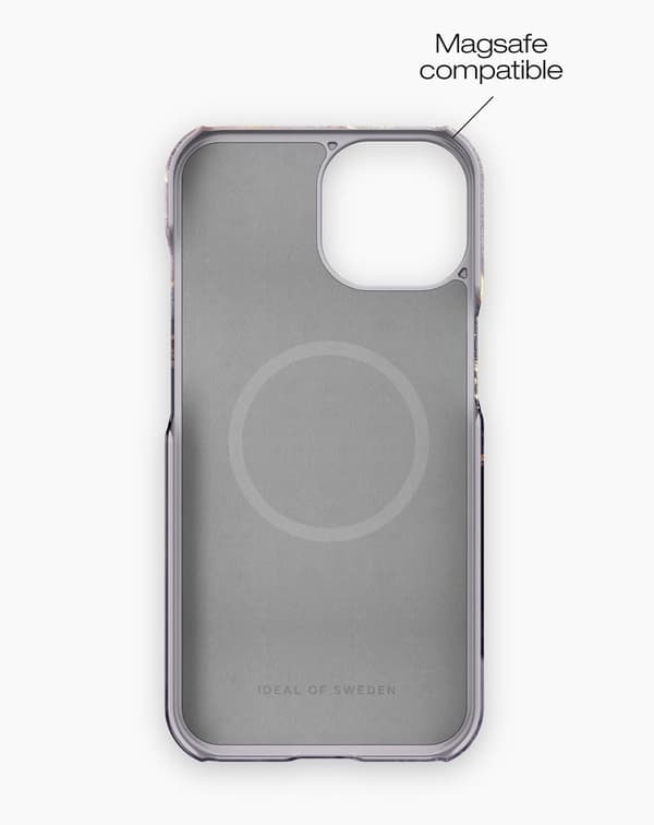 Printed Case MagSafe iPhone 15 Golden Twilight Svart