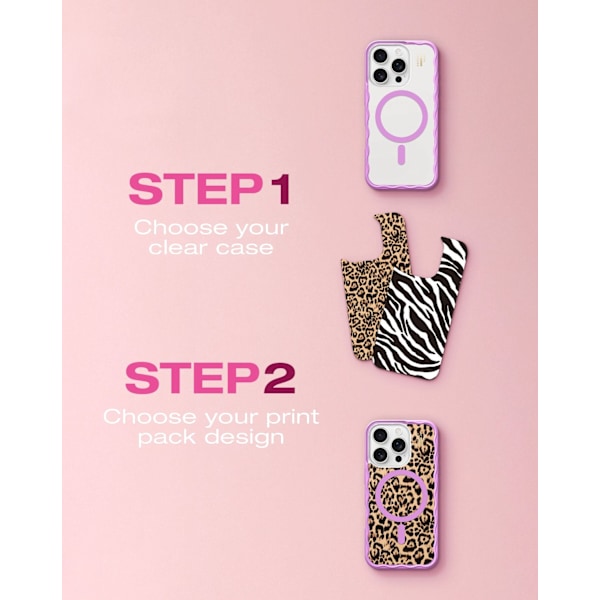 Print Pack iPhone 12 / 12 Pro / 13 / 14 / 15 / 16e Ecru Noir Black
