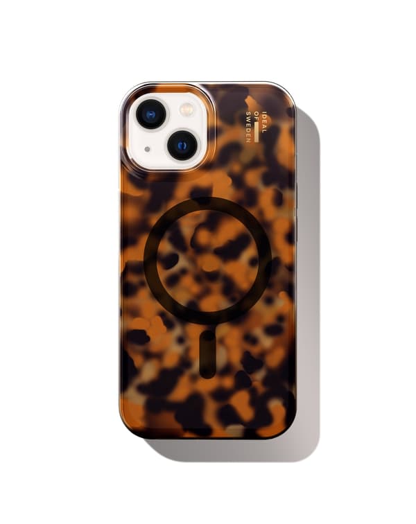 Clear Case MagSafe iPhone 13 / 14 / 15 / 16e / 17e Tortoise Brown