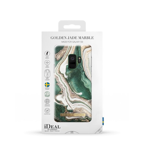Fashion Case Galaxy S9 Golden Jade Marble