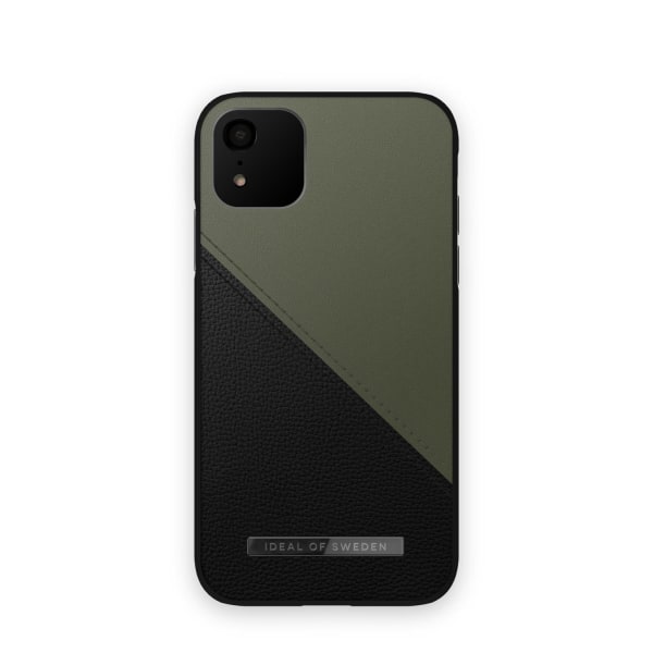 Atelier Case iPhone 11/XR Onyx Black Khaki