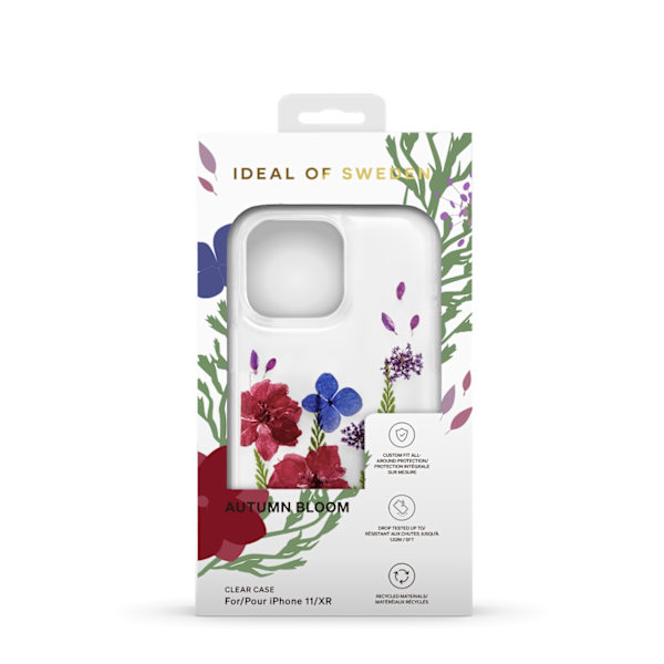 Clear Case iPhone 11 / XR Autumn Bloom Multi