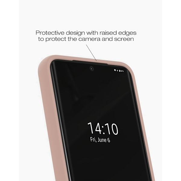 Silicone Case MagSafe Galaxy S24 Plus / S25 Plus Blush Pink Rosa