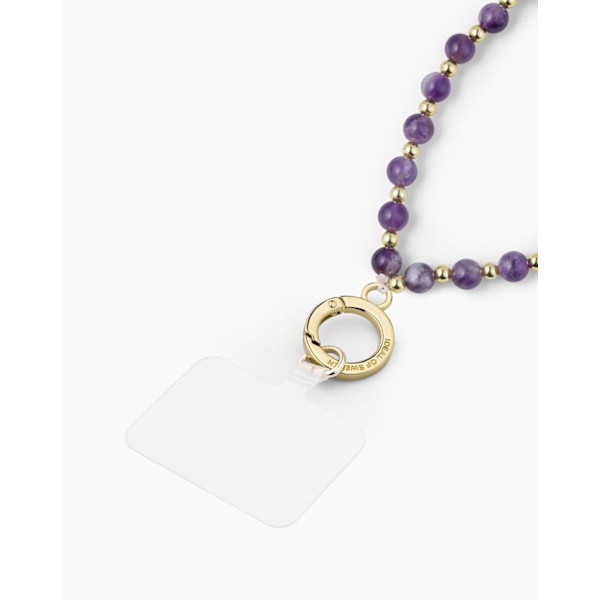 Phone Wristlet Strap Amethyst