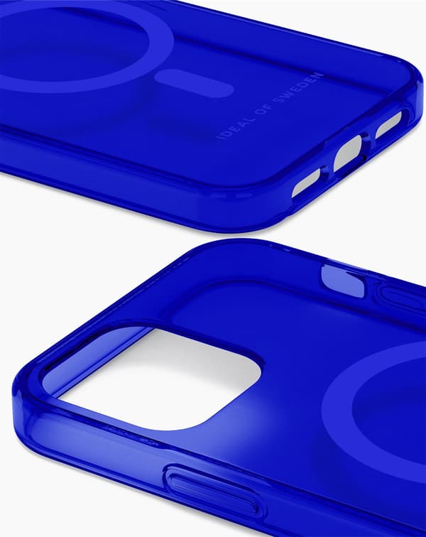 Clear Case MagSafe iPhone 12 / 12 Pro Cobalt Blue Blue