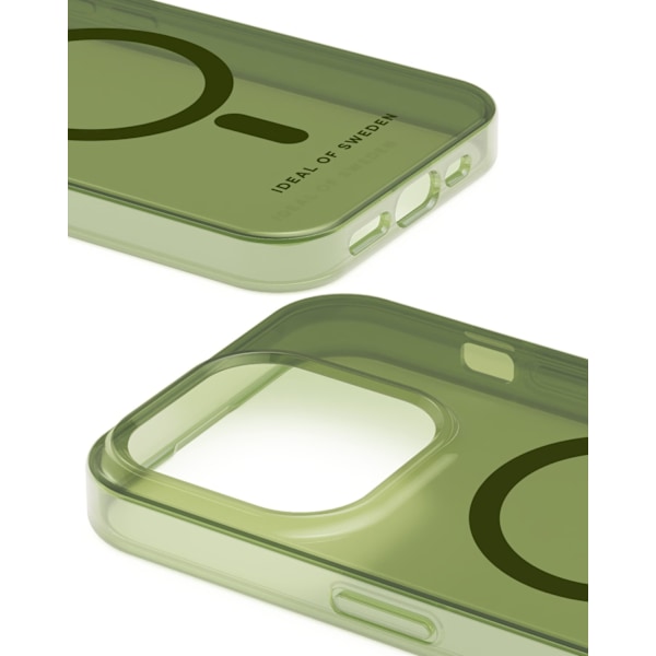 Clear Case MagSafe iPhone 15 Pro Max Khaki Grön
