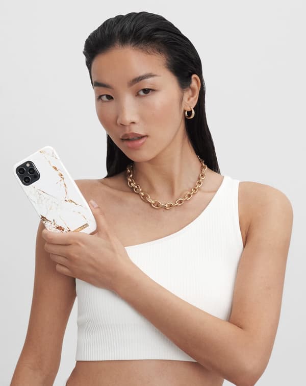 Printed Case Galaxy S22 Plus Carrara Gold Gold