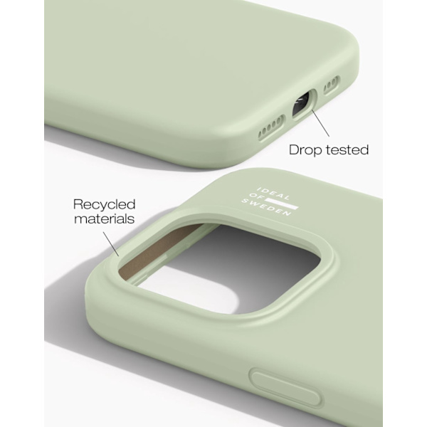 Silicone Case iPhone 15 Pro Sage Green