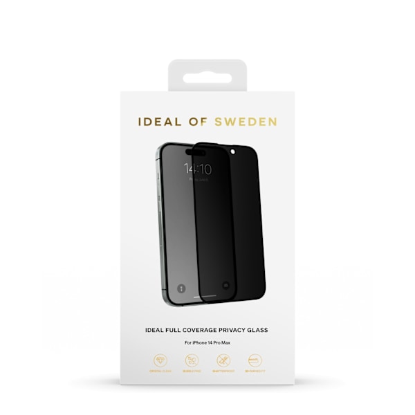 IDEAL Full Coverage Privacy Glass iPhone 14 Pro Max Transparent