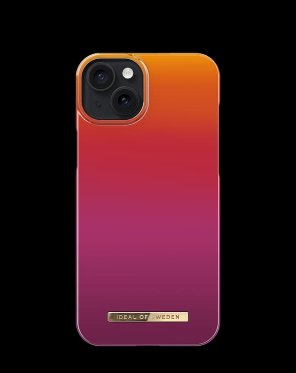 Printed Case iPhone 15 Plus Vibrant Ombre multifärg