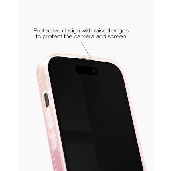 Clear Case iPhone 14 Pro Max Rose Blush Rosa