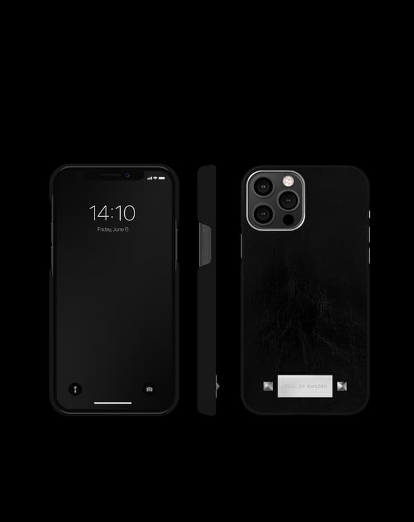 Atelier Case iPhone 12 / 12 Pro Platinum Black Black