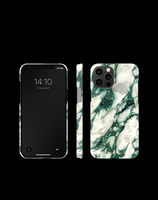 Printed Case iPhone 12 PROMAX Calacatta Emerald Mb Green