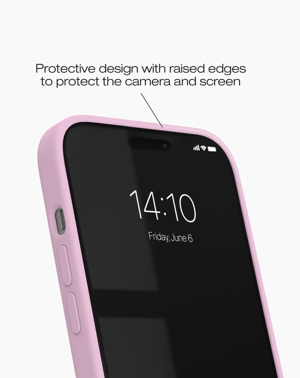 Silicone Case iPhone 14 Pro Bubblegum Pink