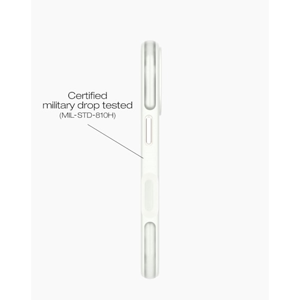 Ideal Bumper Case MagSafe iPhone 16 Plus Cloudy White White