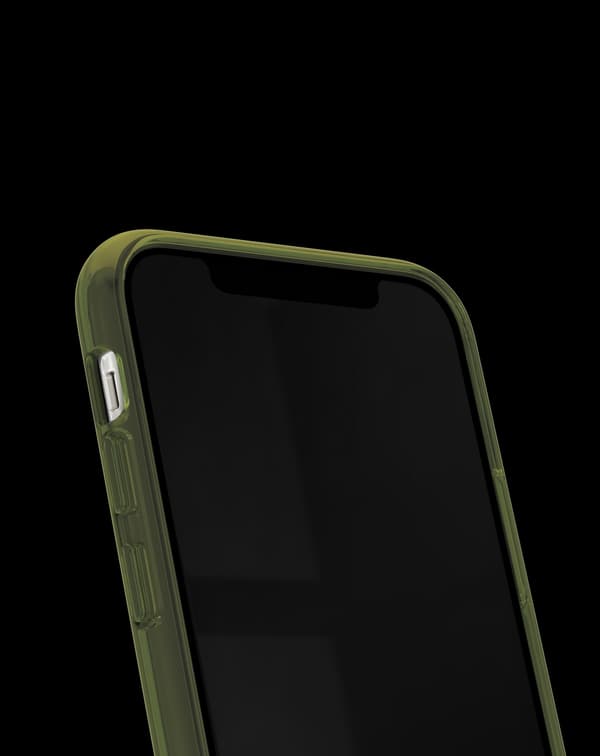 Clear Case MagSafe iPhone 12 / 12 Pro Khaki Green