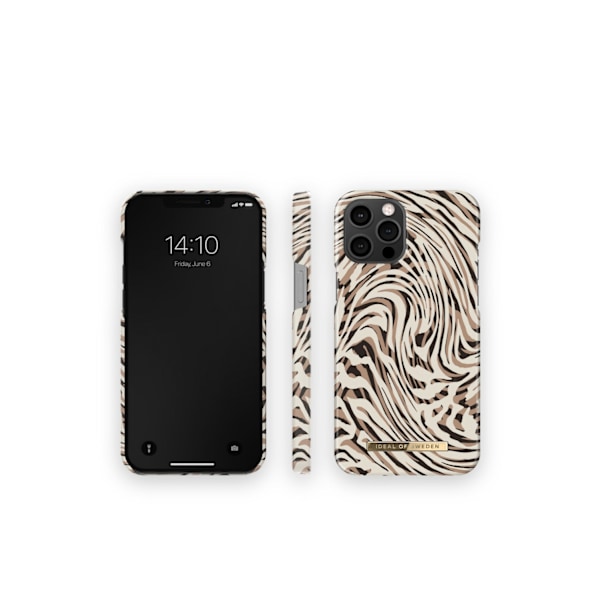 Printed Case iPhone 12 Pro Max Hypnotic Zebra