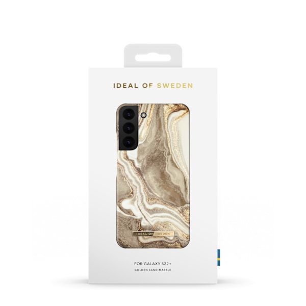 Printed Case Galaxy S22 Plus Golden Sand Marble