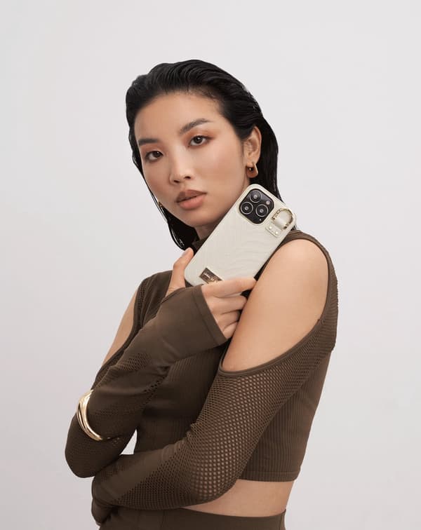 Atelier Case iPhone 12 / 12 Pro Ecru Zebra Beige