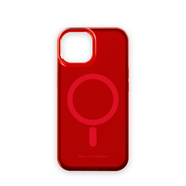Clear Case MagSafe iPhone 15 Radiant Red