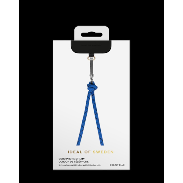 Cord Phone Strap Cobalt Blue