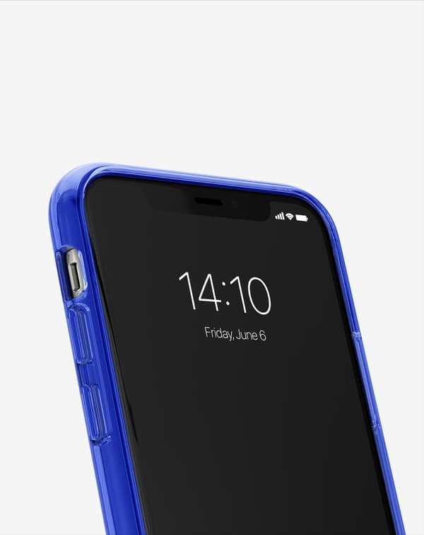 Clear Case iPhone 11 / XR Cobalt Blue Blue