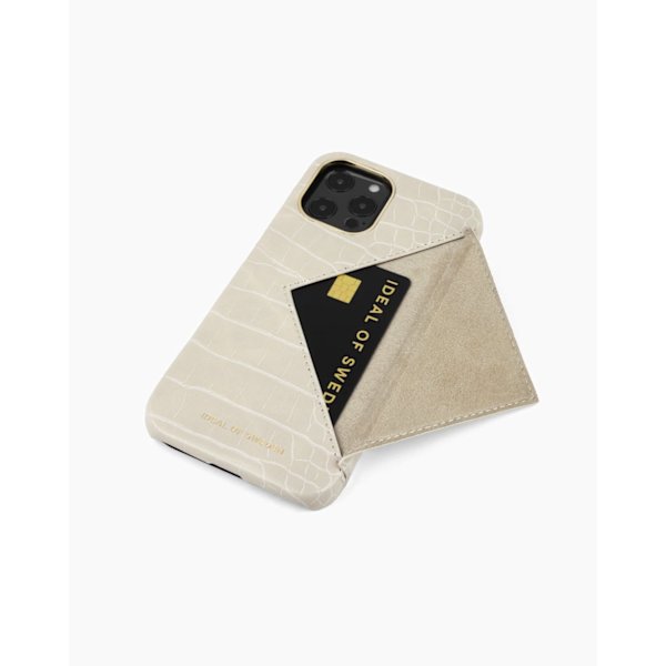 Statement Case iPhone 12 Pro Max Beatstuds Cream Croco Beige