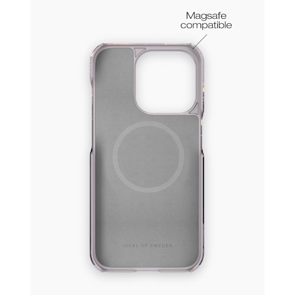Printed Case MagSafe iPhone 15 Pro Golden Twilight Black