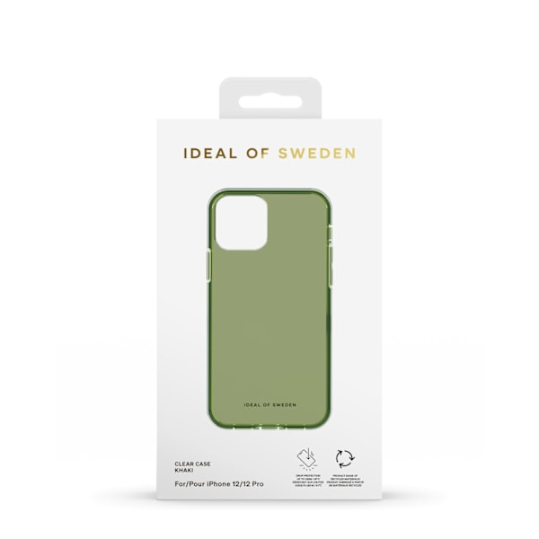 Clear Case iPhone 12 / 12 Pro Khaki
