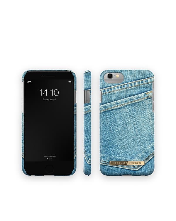Printed Case iPhone 8 / 7 / 6 / 6S / SE Denim Bliss Blue