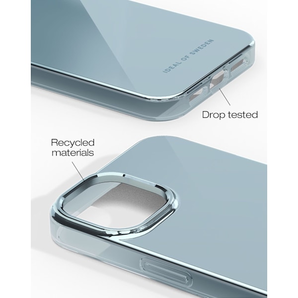 Mirror Case iPhone 15 Plus Mirror Sky Blue Blå
